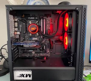 Water-cooled custom gaming desktop Hamilton Ontario