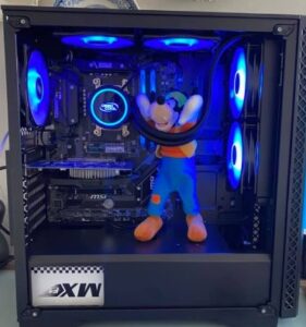Custom built gaming PC setup in Hamilton, Ontario